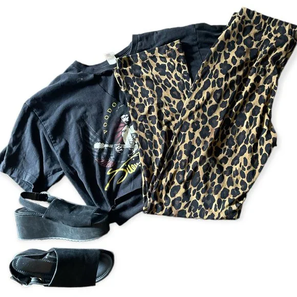 Leopard Cat print pants - Picture 6 of 6